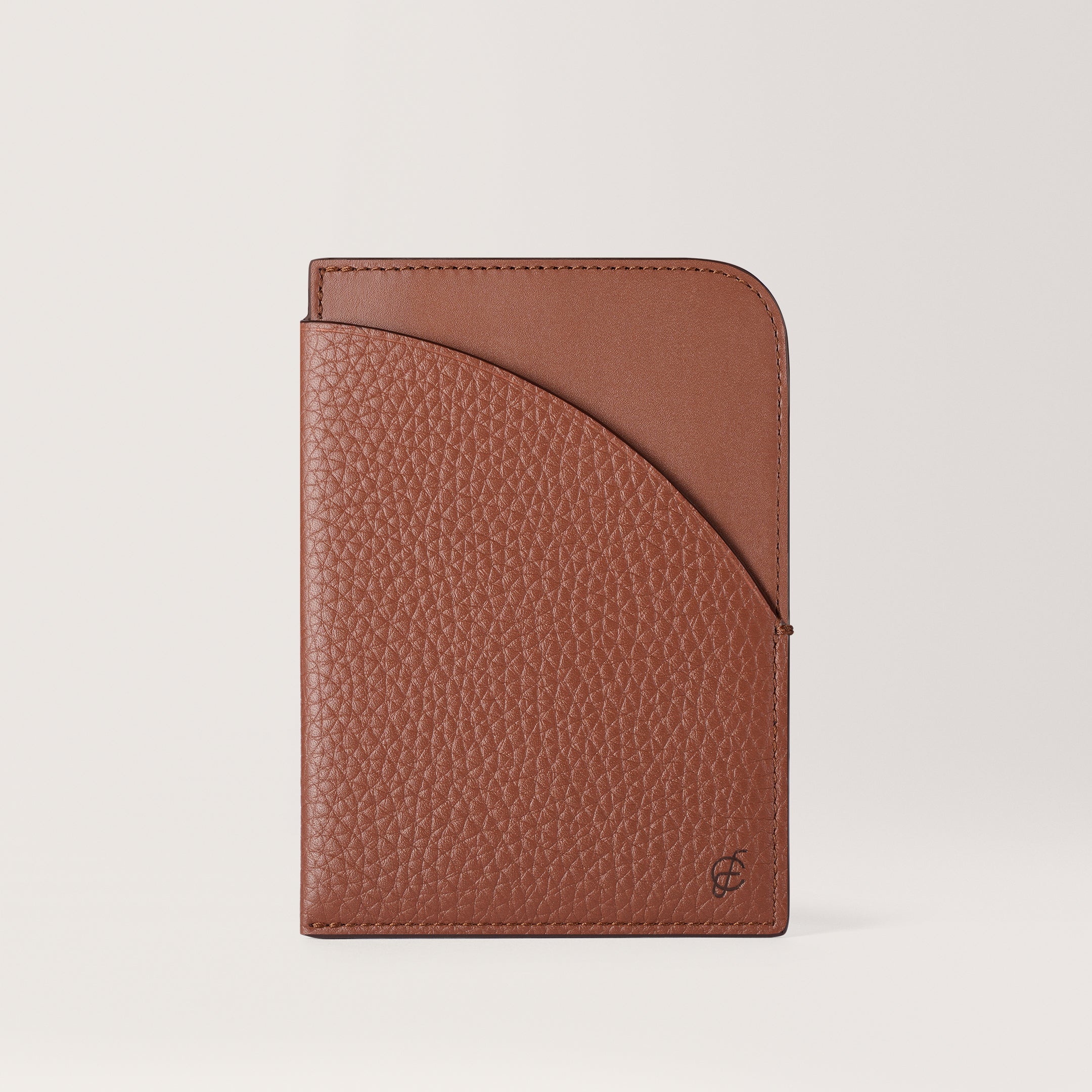 Clifton Passport Sleeve Chestnut 