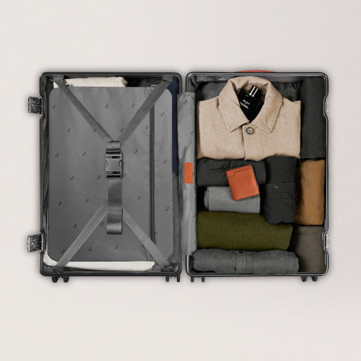 Compression Pad - Check-in Grey / monogram