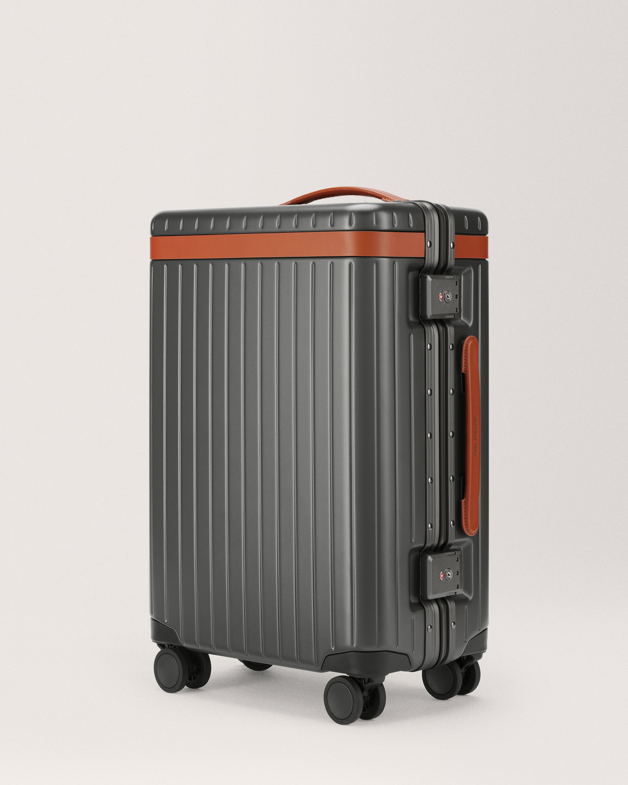 The Carry-on - Return Dark grey polycarbonate suitcase - Good Condition