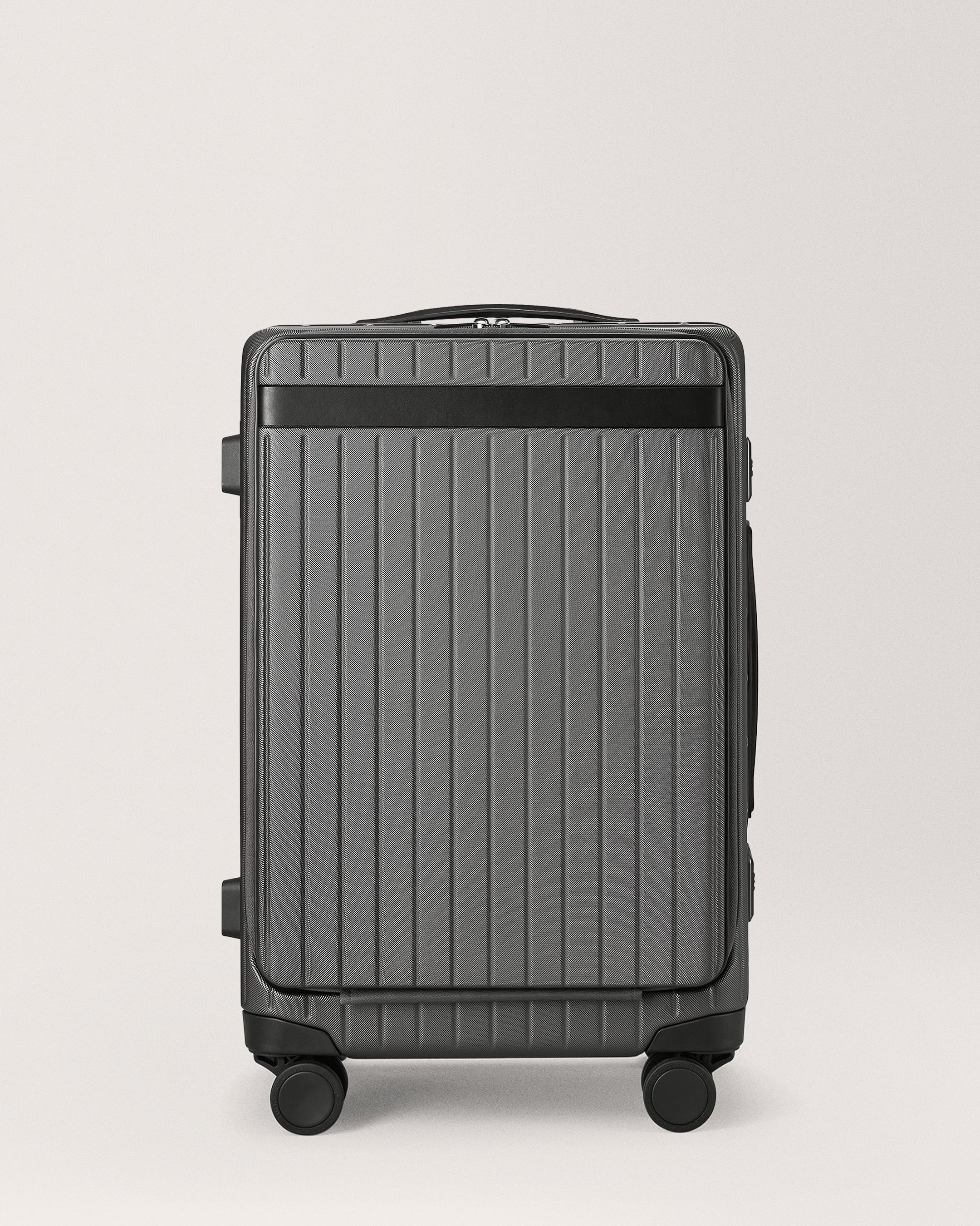 The Carry-on X - Return Grey / Black / Smooth Polycarbonate carry-on suitcase - Excellent Condition