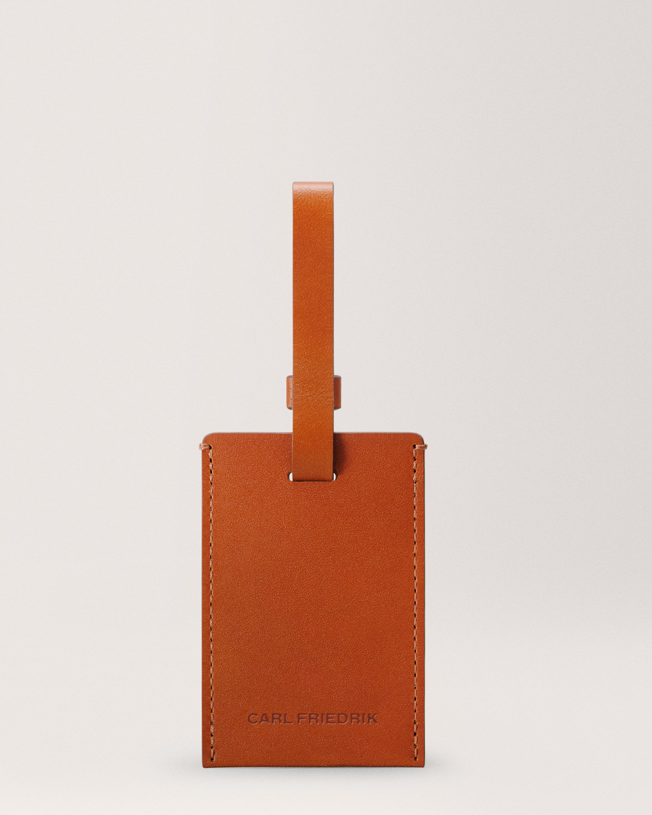 The Luggage Tag cognac