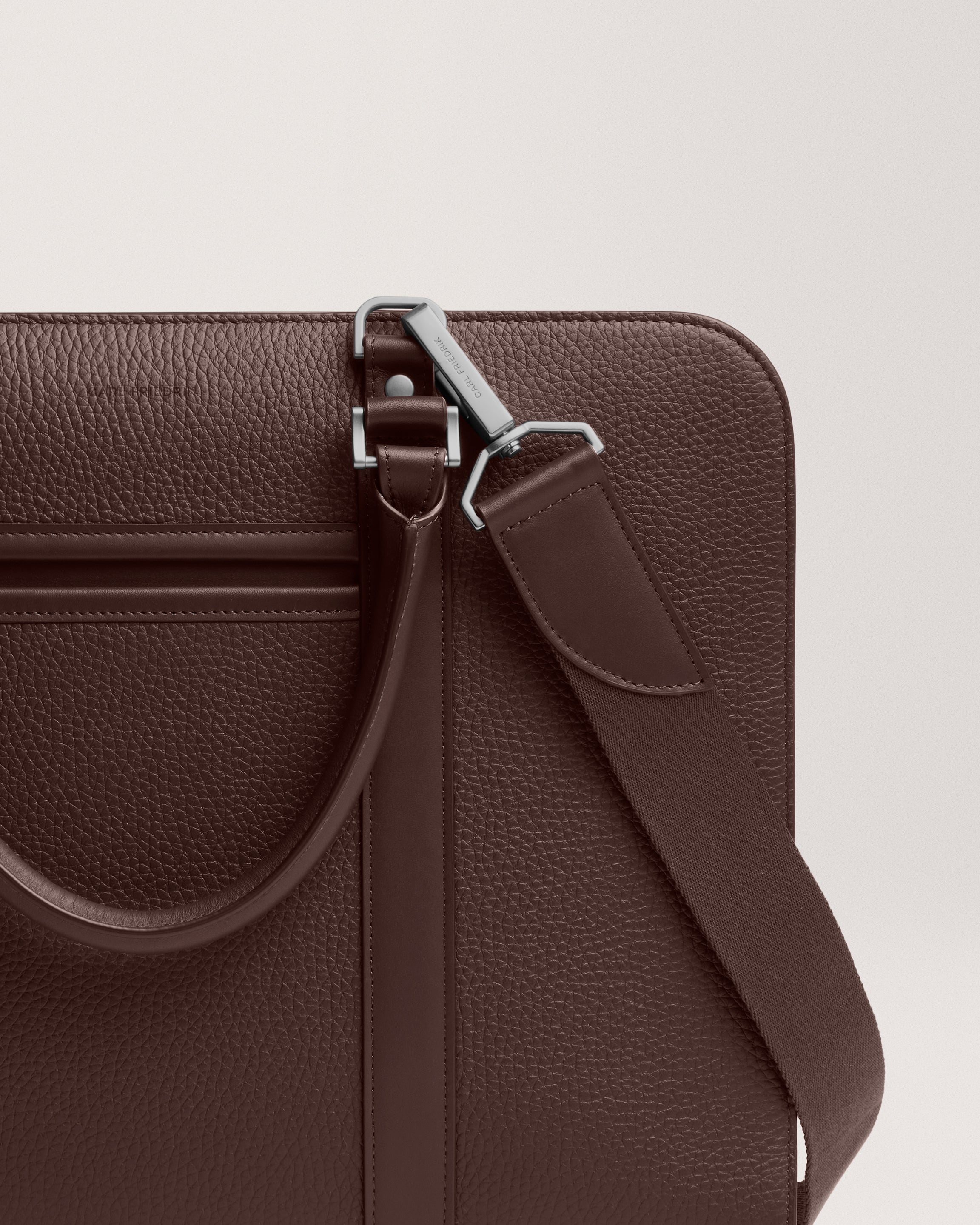 Palissy Briefcase chocolate