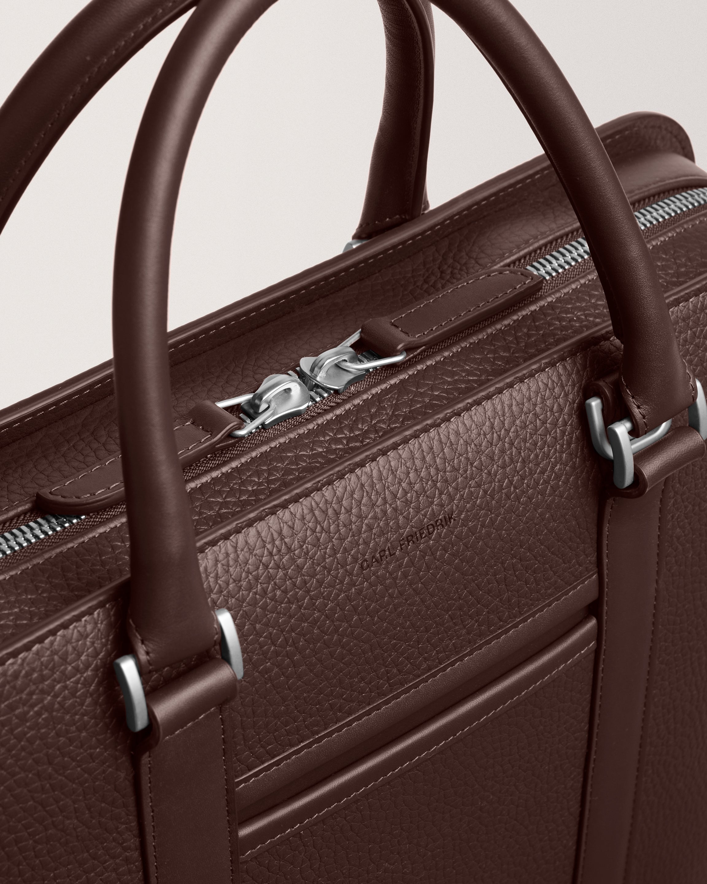 Palissy Briefcase chocolate