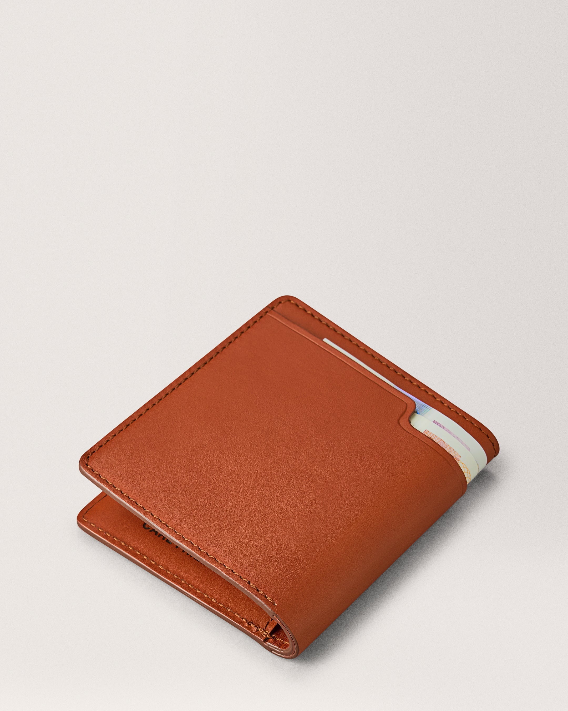 Walden Wallet cognac