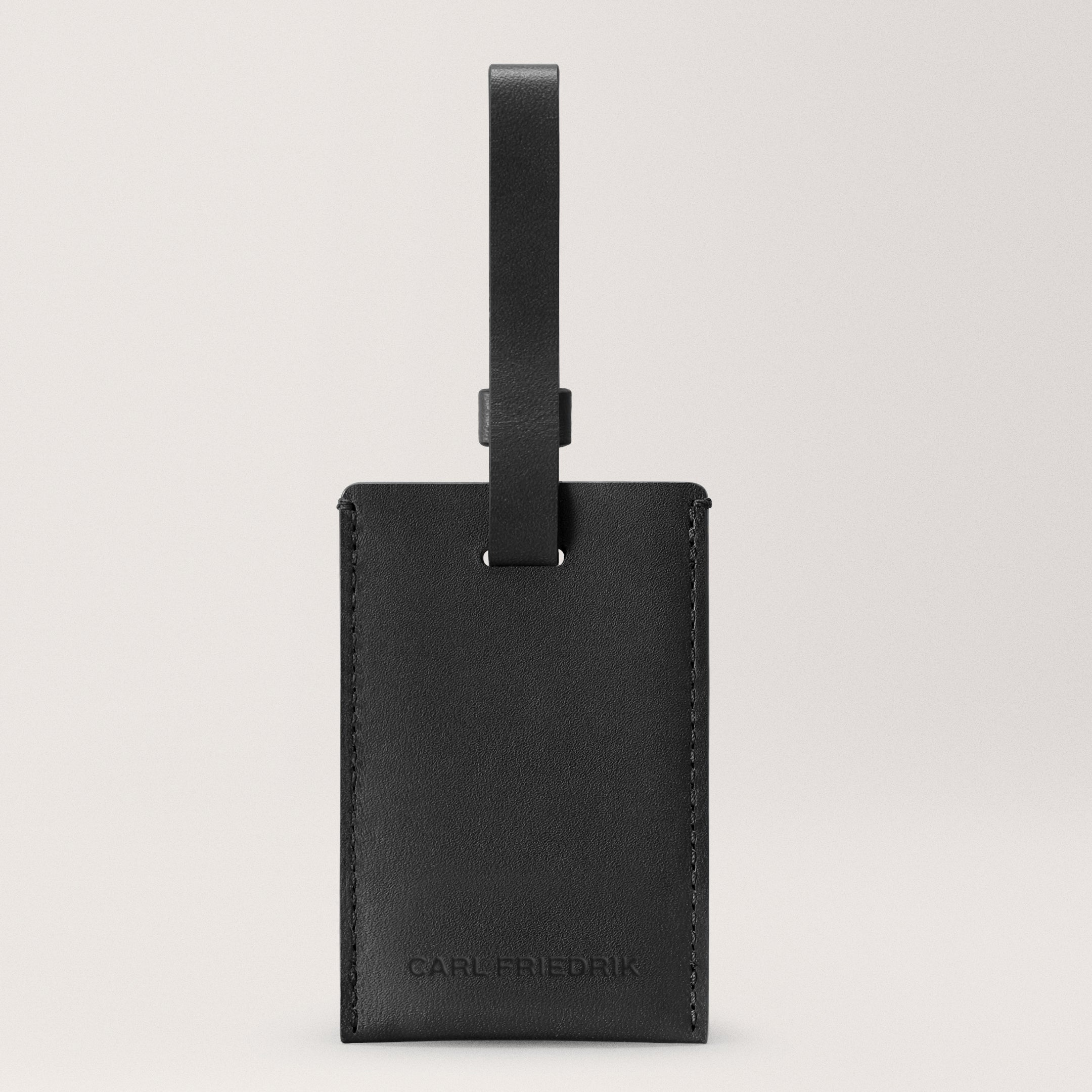 The Luggage Tag Black