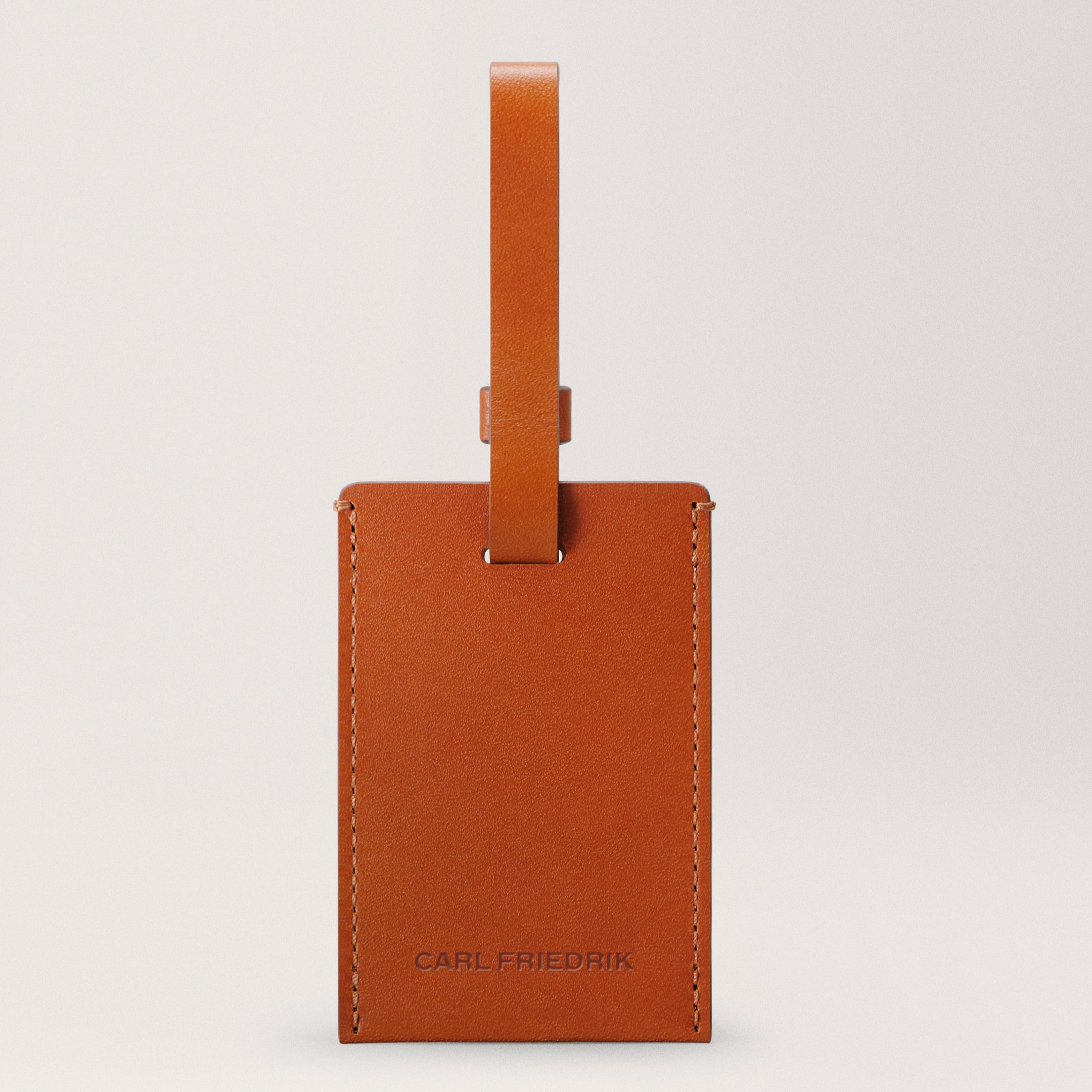 The Luggage Tag Cognac 
