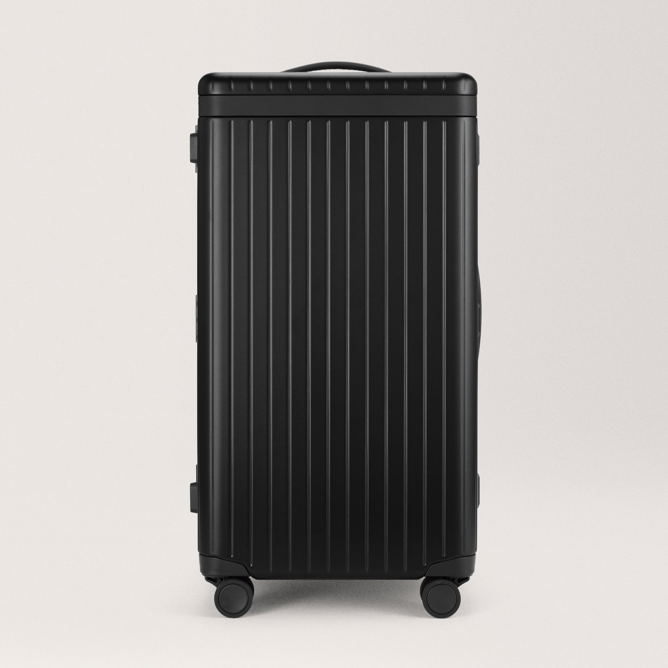 Trunk Black / Black Hard-shell trunk suitcase