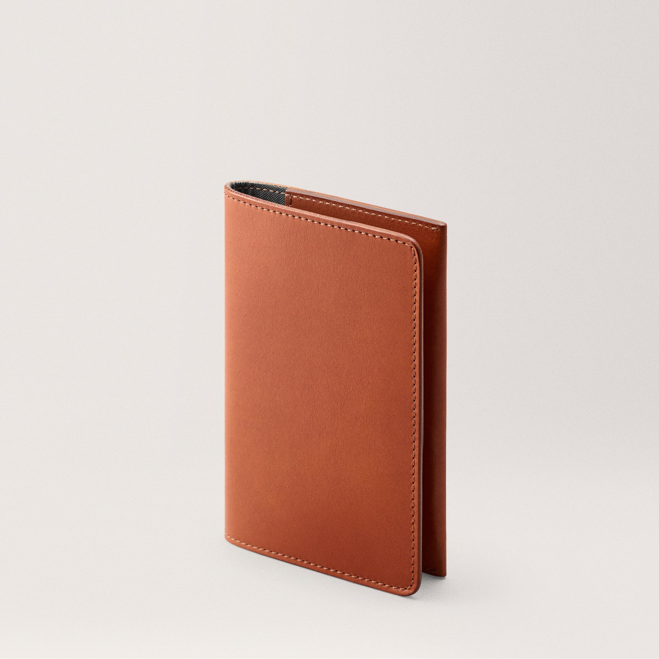 Weston Cognac Leather passport holder