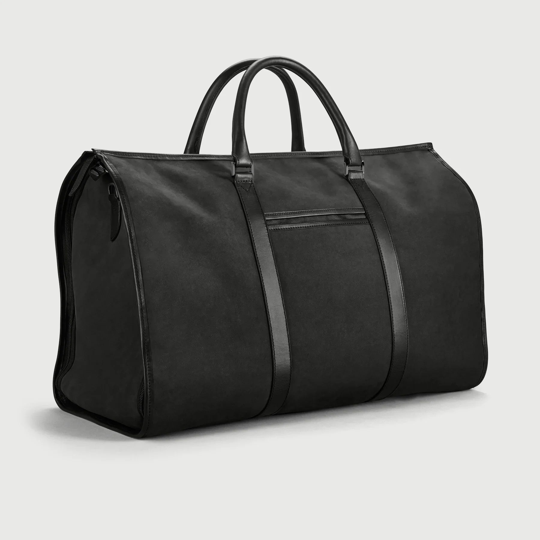 Getaway Weekender - Return Black Leather garment bag - Fair Condition