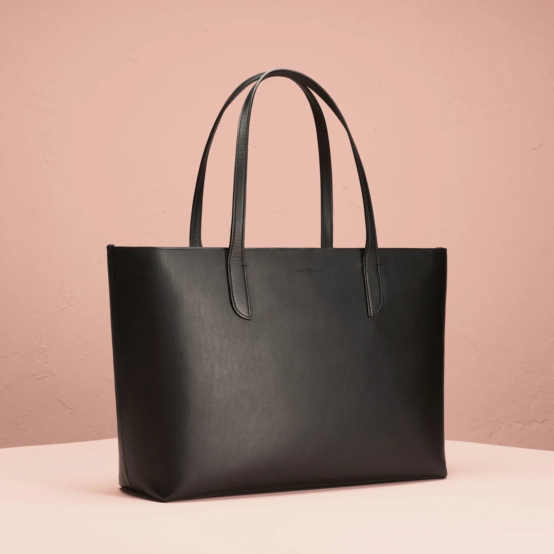 Ashby - Return Black / grey Women's leather tote - Fair condition