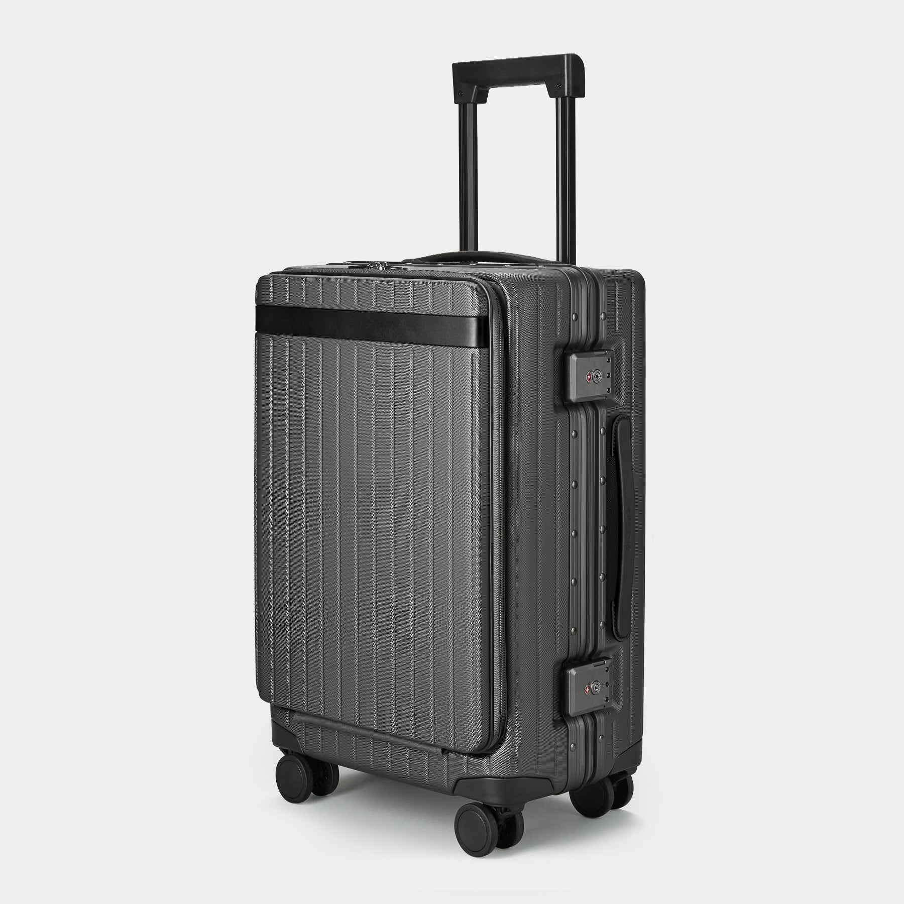 The Carry-on X - Return Black Polycarbonate carry-on suitcase - Fair Condition