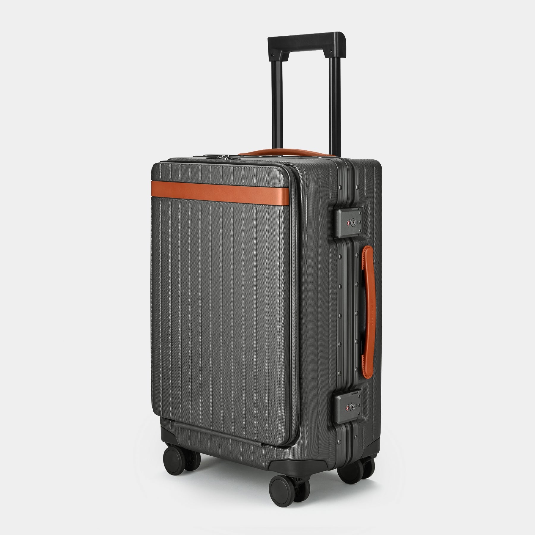The Carry-on Pro - Return Cognac Polycarbonate carry-on suitcase - Fair Condition