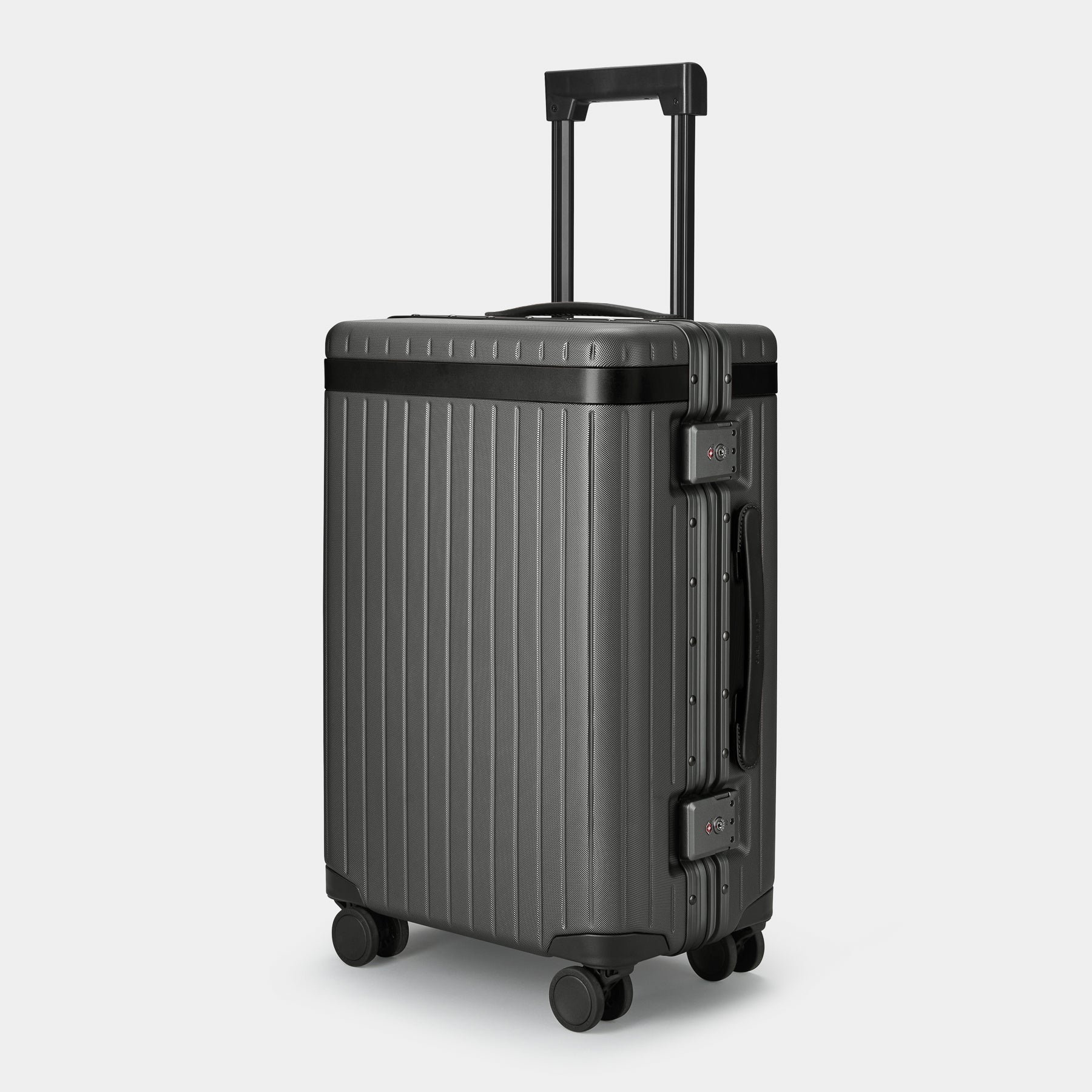 The Carry-on - Sample Black Dark grey polycarbonate suitcase - Excellent Condition