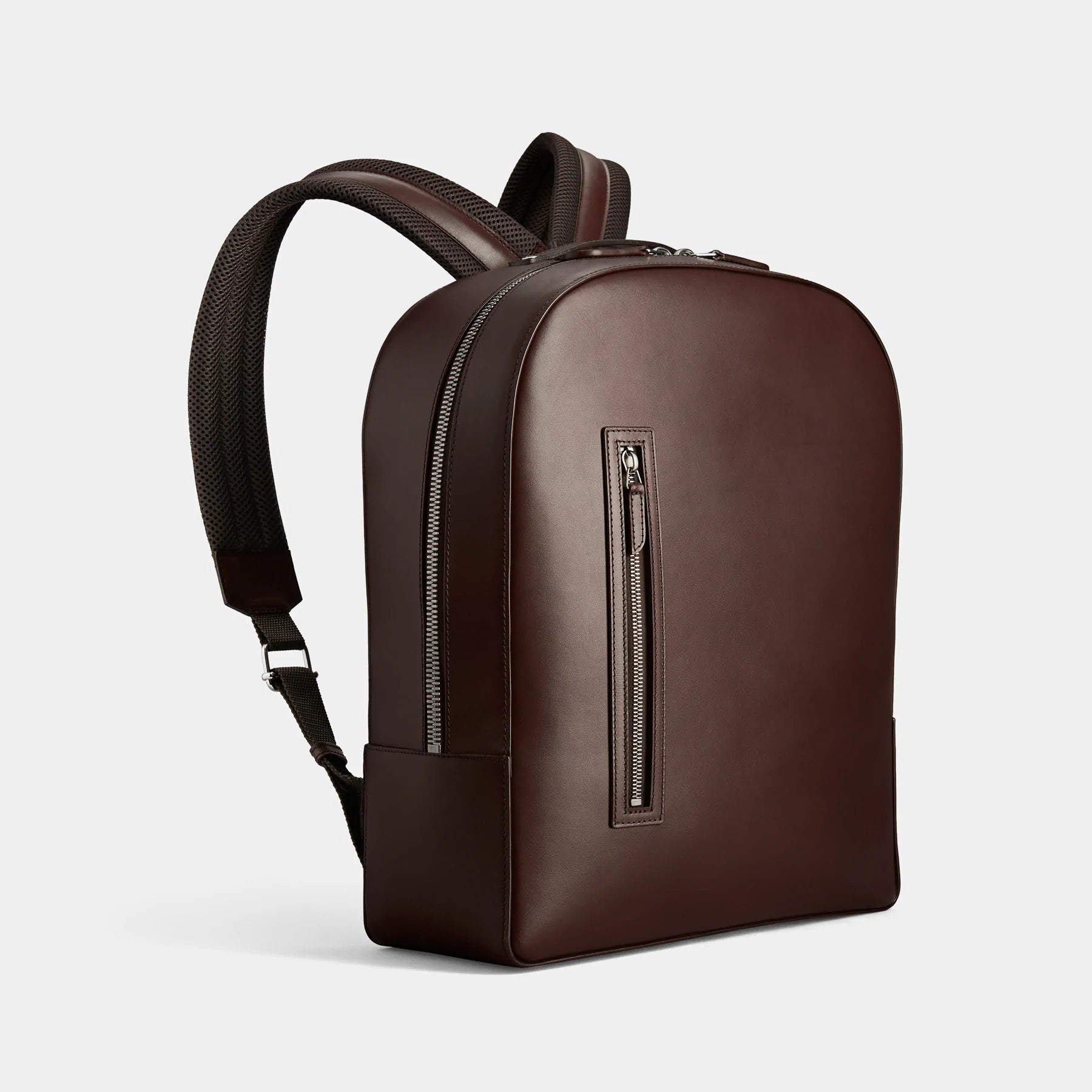 Bowen - Return Chocolate All-leather backpack - Fair Condition