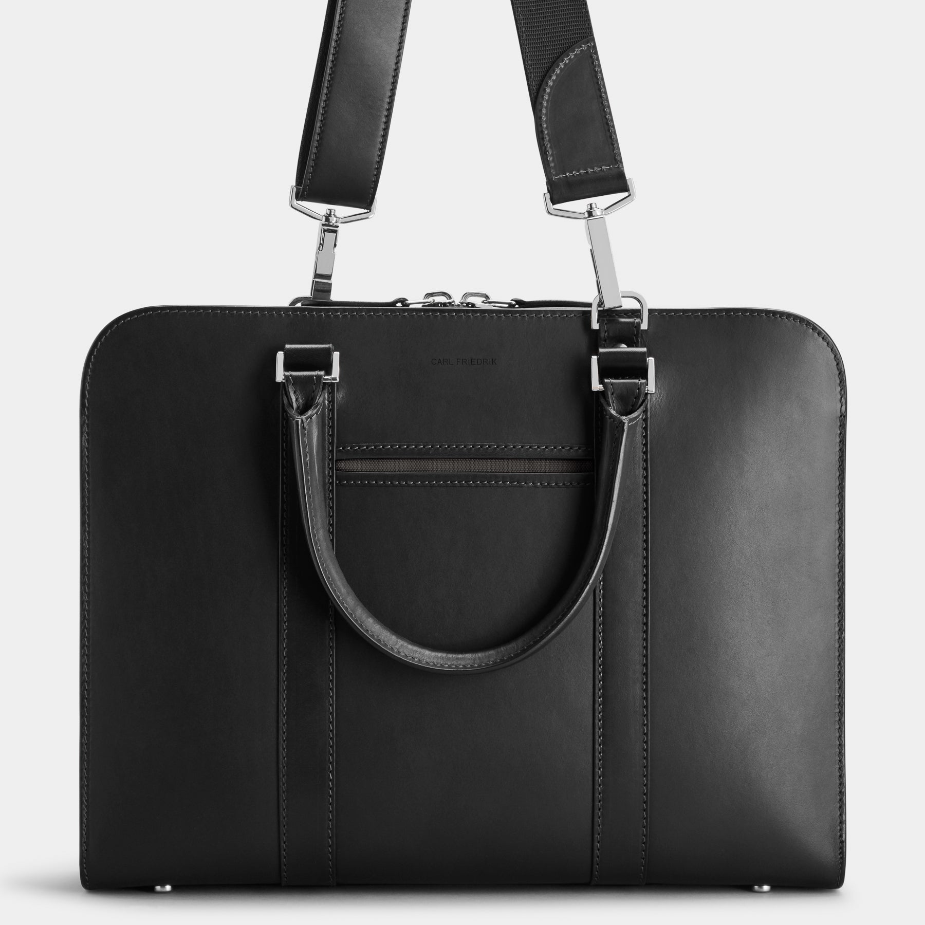 Shoulder Strap Palissy shiny - black 