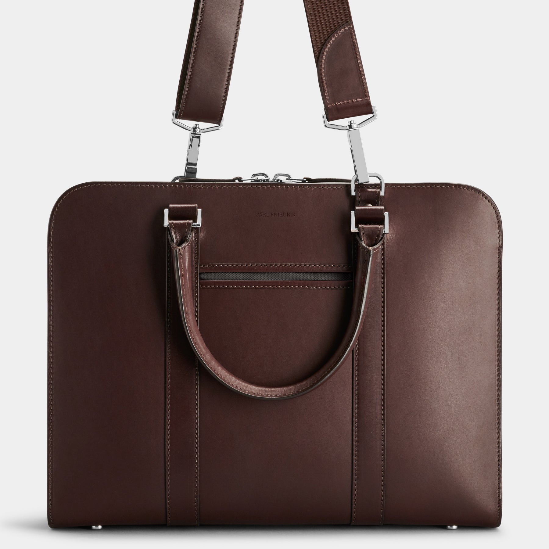 Shoulder Strap Palissy shiny - chocolate 