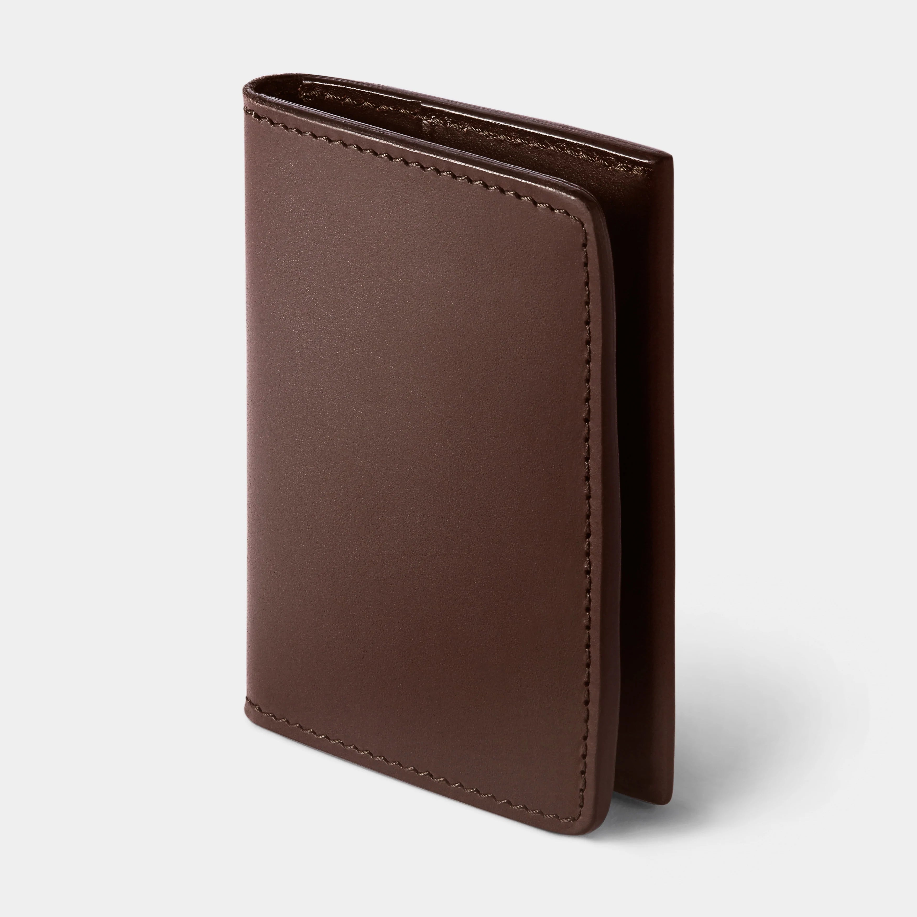 Swanfield - Return Chocolate Leather card wallet - Good Conditions